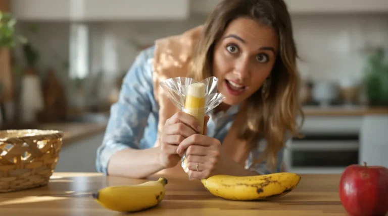 « Elles ne noircissent plus » : mon astuce toute simple pour garder vos bananes bien fraîches très longtemps